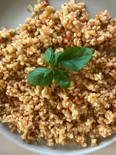 صورة لوصفة برغل على بندورة