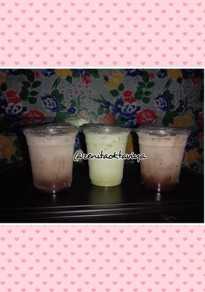Foto resep Choco Greentea Milk