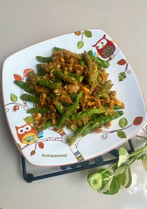 Foto resep Buncis Telur Asin