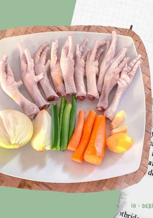 Foto resep MPASI kaldu ceker ayam