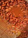 Frijoles cocinados en leña 🇸🇻