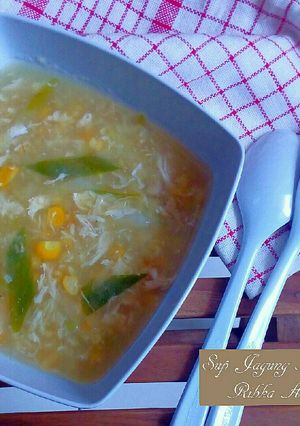 Foto resep Sup Jagung Kental mudah sedap No MSG