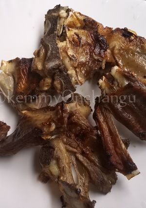 A picture of Homemade mbuzi choma.
