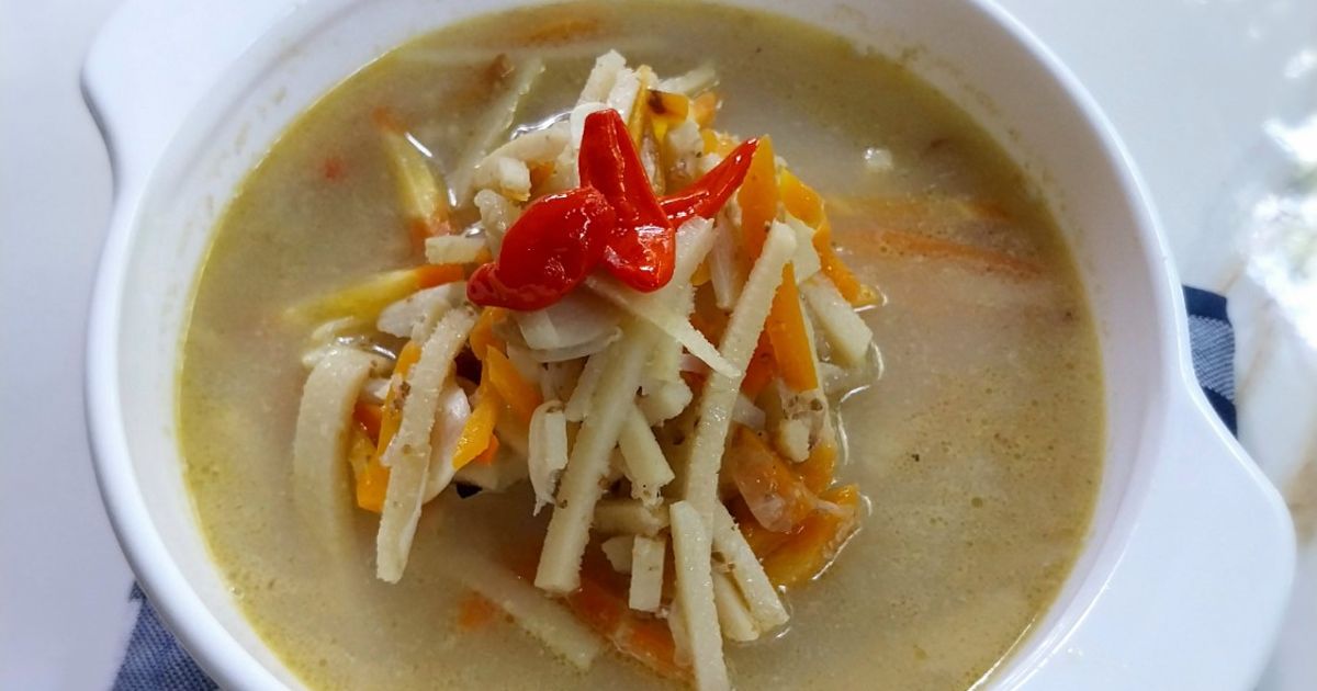 Lodeh Rebung Bumbu Cemplung
