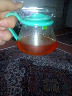 عکسی از دستور دم کردن زعفران