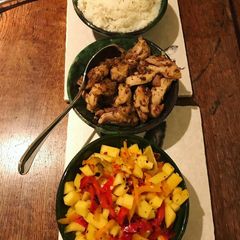 A picture of Honey and mustard chicken.