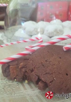 Φωτογραφία της συνταγής Σοκολατένια cookies με σταγόνες σοκολάτας