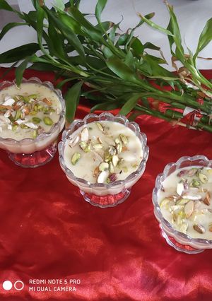 ड्यफू्टस रबड़ी (Dry fruits rabri Recipe in Hindi) रेसिपी मुख्य फोटो
