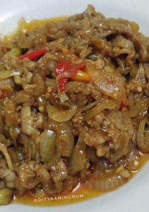 Foto resep Hot Spicy Beef Yakiniku