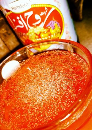 A picture of Rooh Afza.