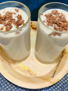 A picture of Banana fig smoothie.