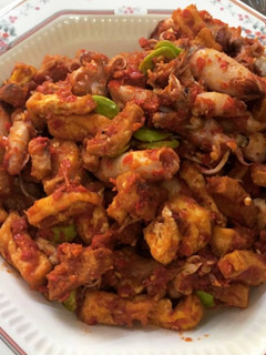 Foto resep Oseng cumi mercon
