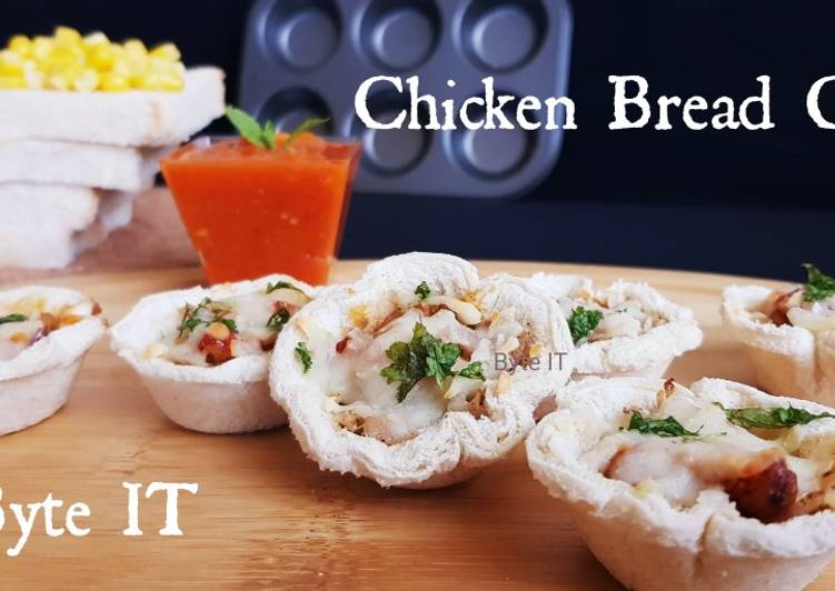 Chicken bread cups