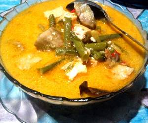 Mudah Cepat Memasak Lodeh terong,kacang dan tahu simple Paling Enak