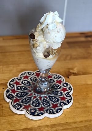 Une photo de Glace maison facile