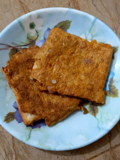 A picture of Spicy French toast 🍞🧅🥚🥚.
