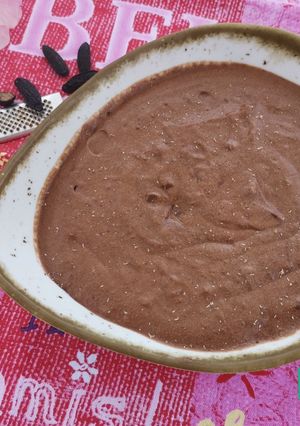 Une photo de Mousse chocolat tonka