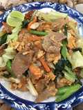 Pad See Ew with Wide Rice Noodles