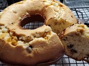 A picture of honey pound cake