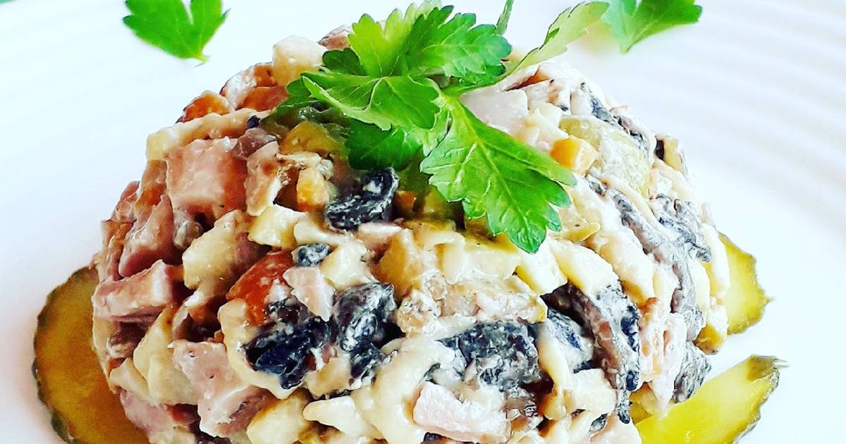 салат из копченой курицы с картинками мне сказал муж
