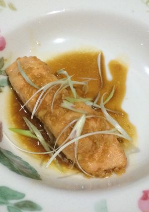 Foto resep Pan Seared Salmon with Shoyu Sauce