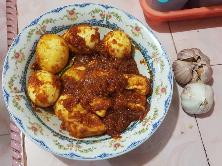 Resep: Tahu Telur Bumbu Bali 🥚🌶🍅 Yang Enak