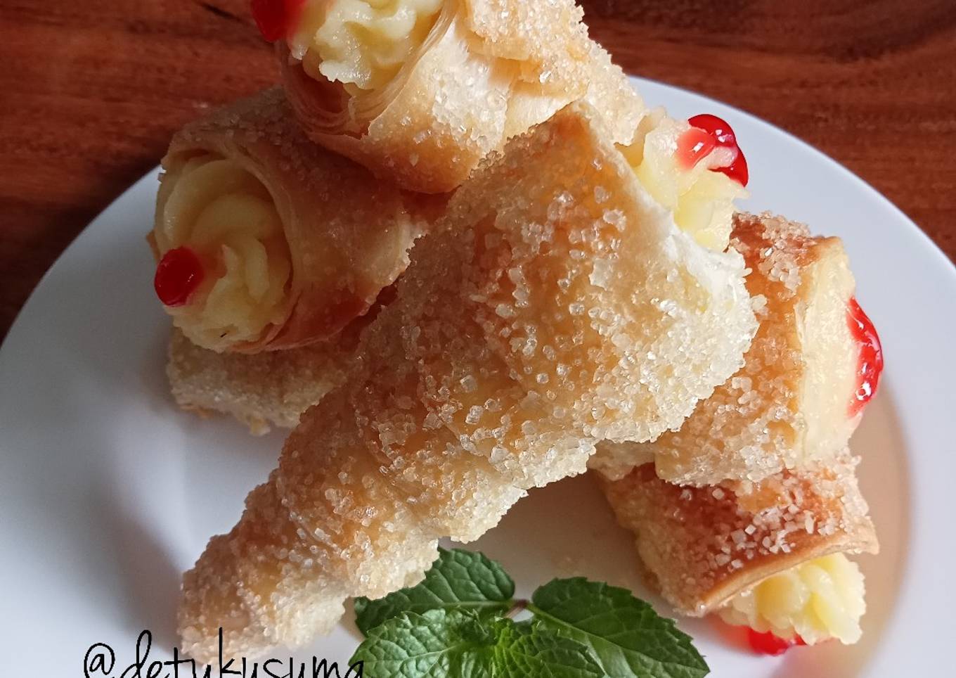 161. Kue Cum cum vla vanilla