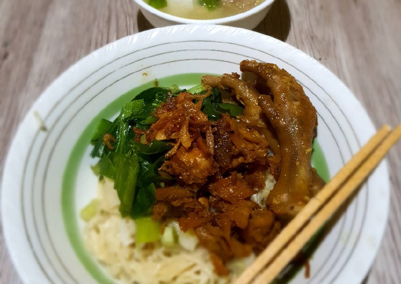 Mie Ayam Bakso Pangsit Ceker