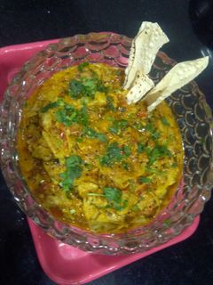 राजस्थानी पापड़ की सब्जी (Rajasthani papad ki sabzi recipe in Hindi) रेसिपी मुख्य फोटो