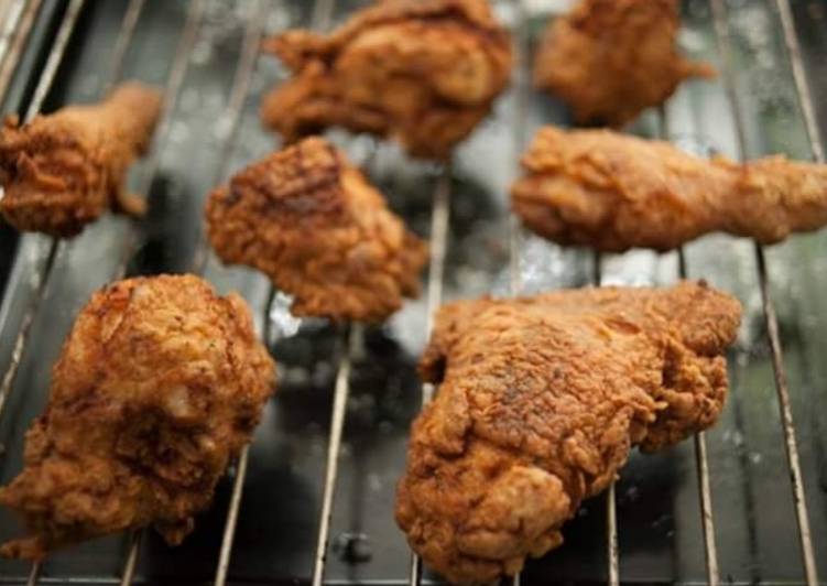 Steps to Prepare Homemade Fried chicken