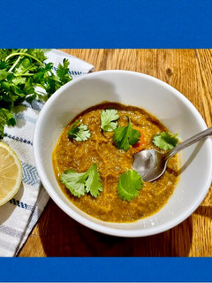 A picture of Red Lentil Soup.