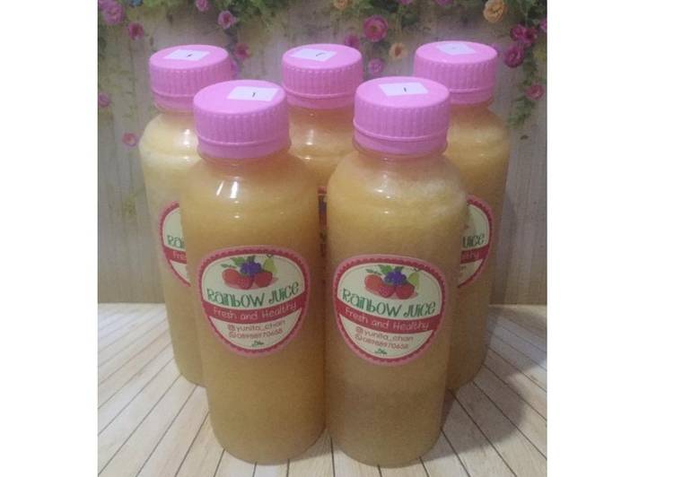 Resep Diet Juice  Pineapple Orange Apple Snakefruit (Salak), Menggugah Selera