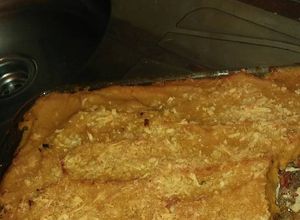 Una foto de Pastel de carne con puré de zapallo