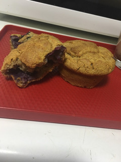 Una foto de Muffins de arándanos