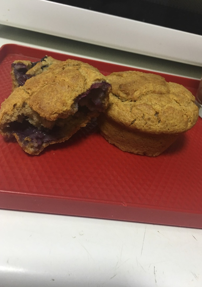 Una foto de Muffins de arándanos