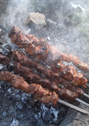 A picture of Beef tikka chicken tikka.