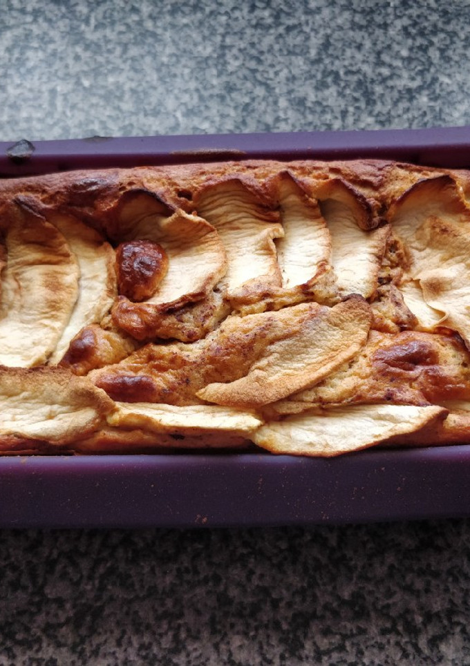 Una foto de Tarta de manzana Fit