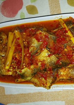 Foto resep Ikan Bandeng Asam pedes