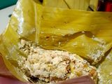 Botok campur tempe,teri,lamtoro,daun bawang