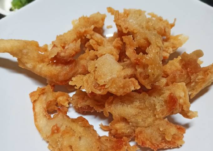 Jamur Crispy (Tepung Racikan Sendiri)