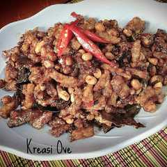 รูปของ Kering tempe kacang tanah