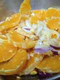Remojón granadino con naranja y bacalao