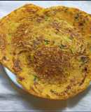 Mixed veg pancakes/pudla in chickpeas flour