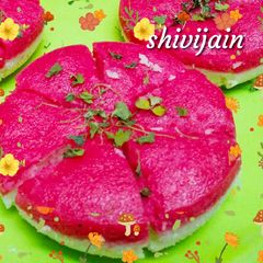 Flower idli in kadai A picture of Flower idli in kadai.