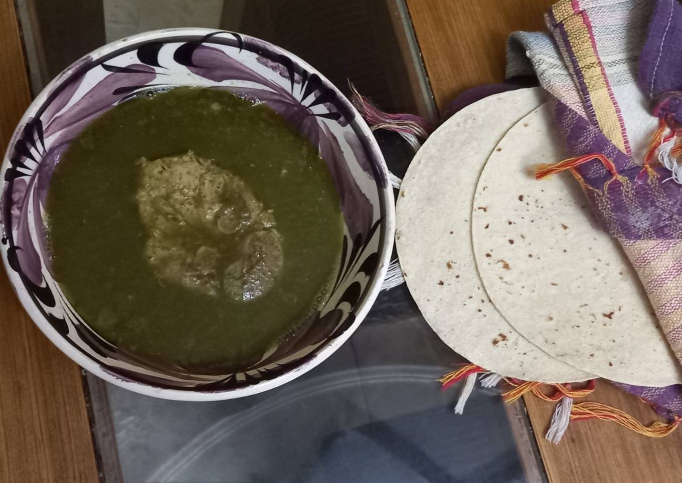 Verde de espinazo de puerco