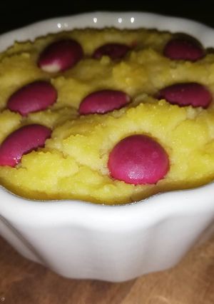 Une photo de Fondant saveurs coco/vanille