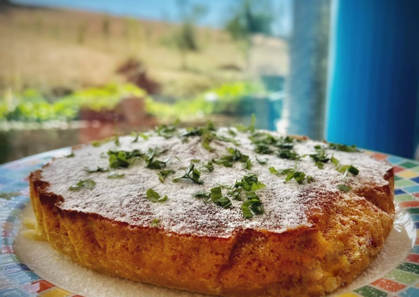 Bocadito de naranja y albahaca (en airfryer)