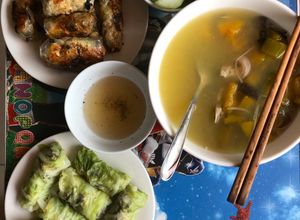 Hình của món Nem phiên bản eatclean.