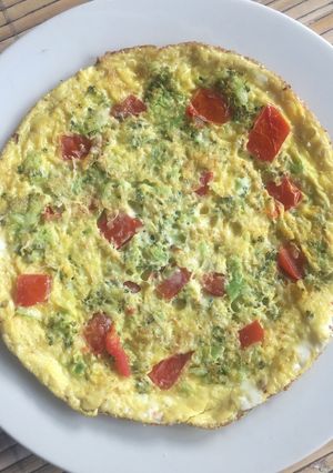 Foto resep Sarapan omelet untuk diet