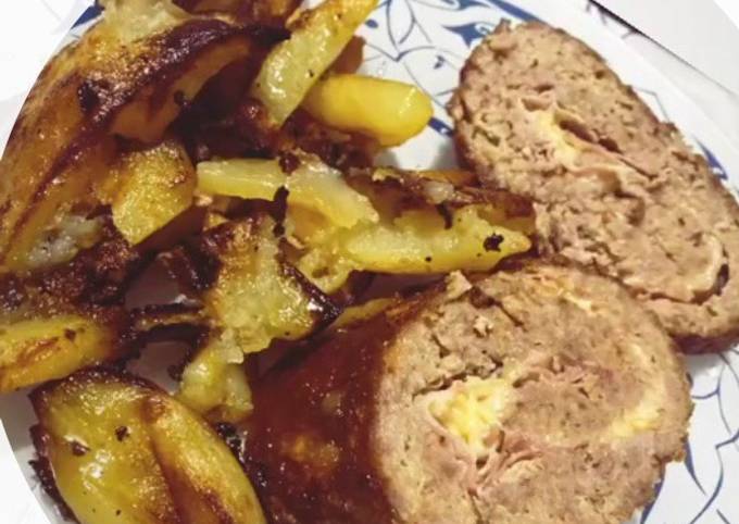 Polpettone con patate 🥔